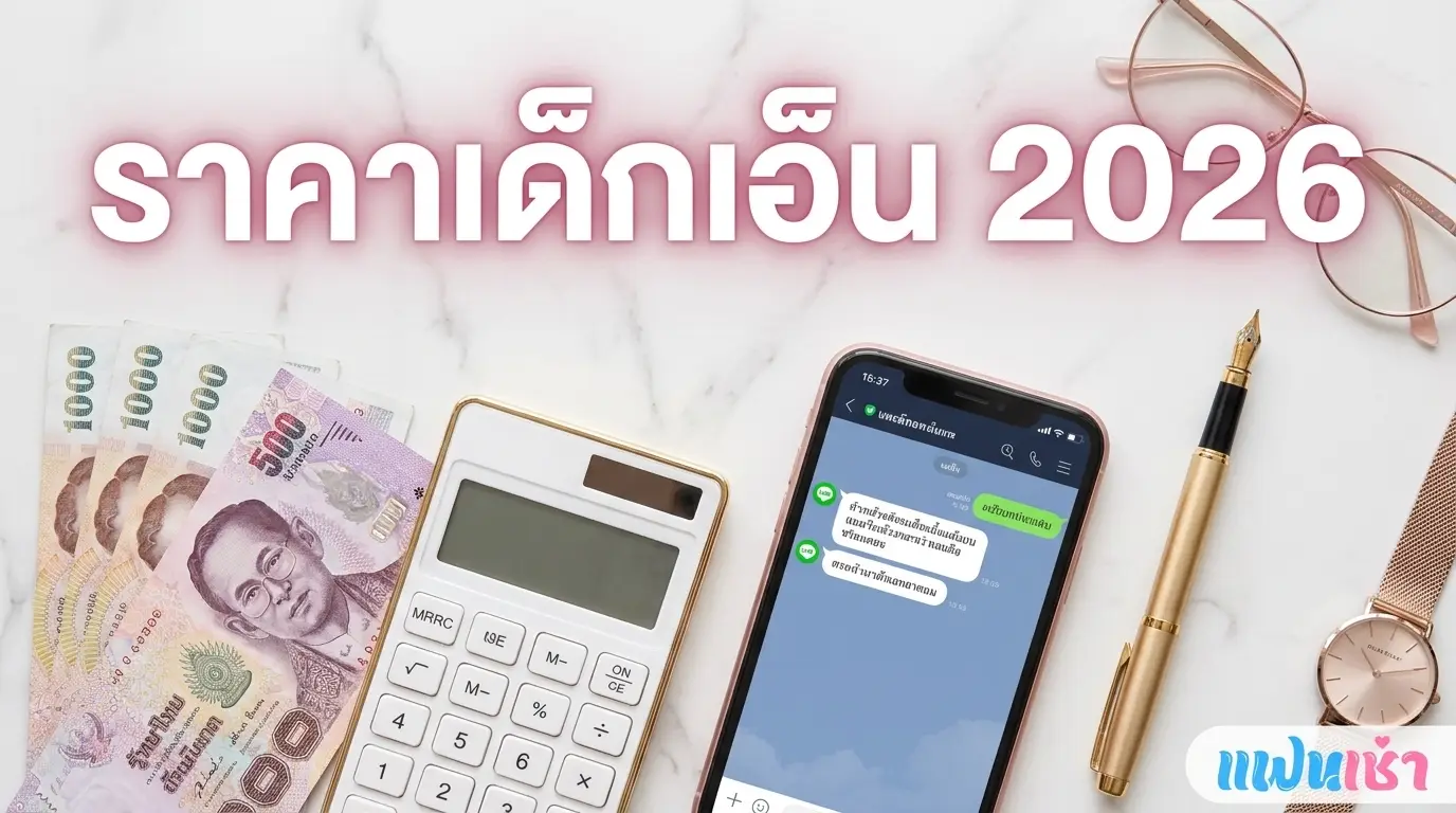 ราคาเด็กเอ็นชั่วโมงละกี่บาท — Dek-en 2026 ทุกแพ็คเกจ Short-Overnight | แฟนเฌาว์ Fanschaoz.info